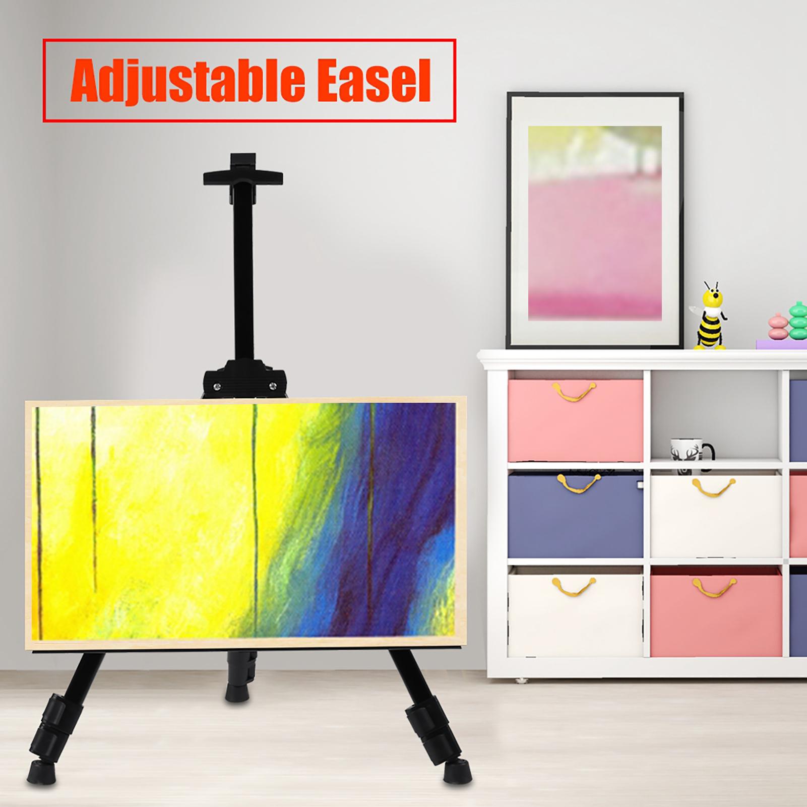 

1 шт. Портативный металлический мольберт для рисования, этюдник, регулируемая тренога для художника