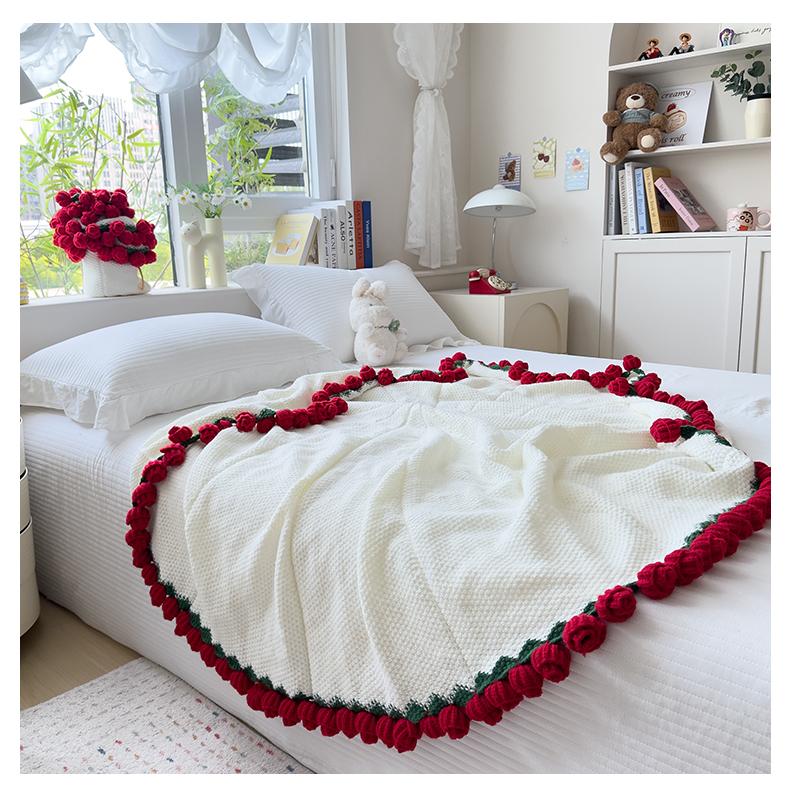 Valentine's Day Bouquet Blanket