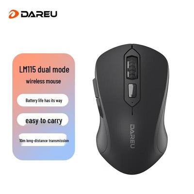 DAREU LM115 Wireless Dual Mode Ergonomic Office Mouse