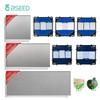 BSEED 1/2/3Gang Touch Light Switches Dimmers 1/2/3Way Function Parts Glass Front Panels EU Standard DIY Spare Parts Only Gray
