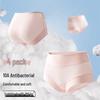 LangSha Women's High-Waist Bamboo Fiber Tummy Control Underwear 3-Pack