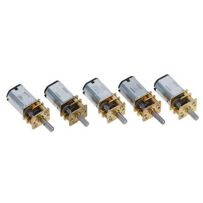 N20 500RPM DC6V Micro DC Geared Motor Powerful Electric Mini Deceleration Gear Reducer Motors Mayitr