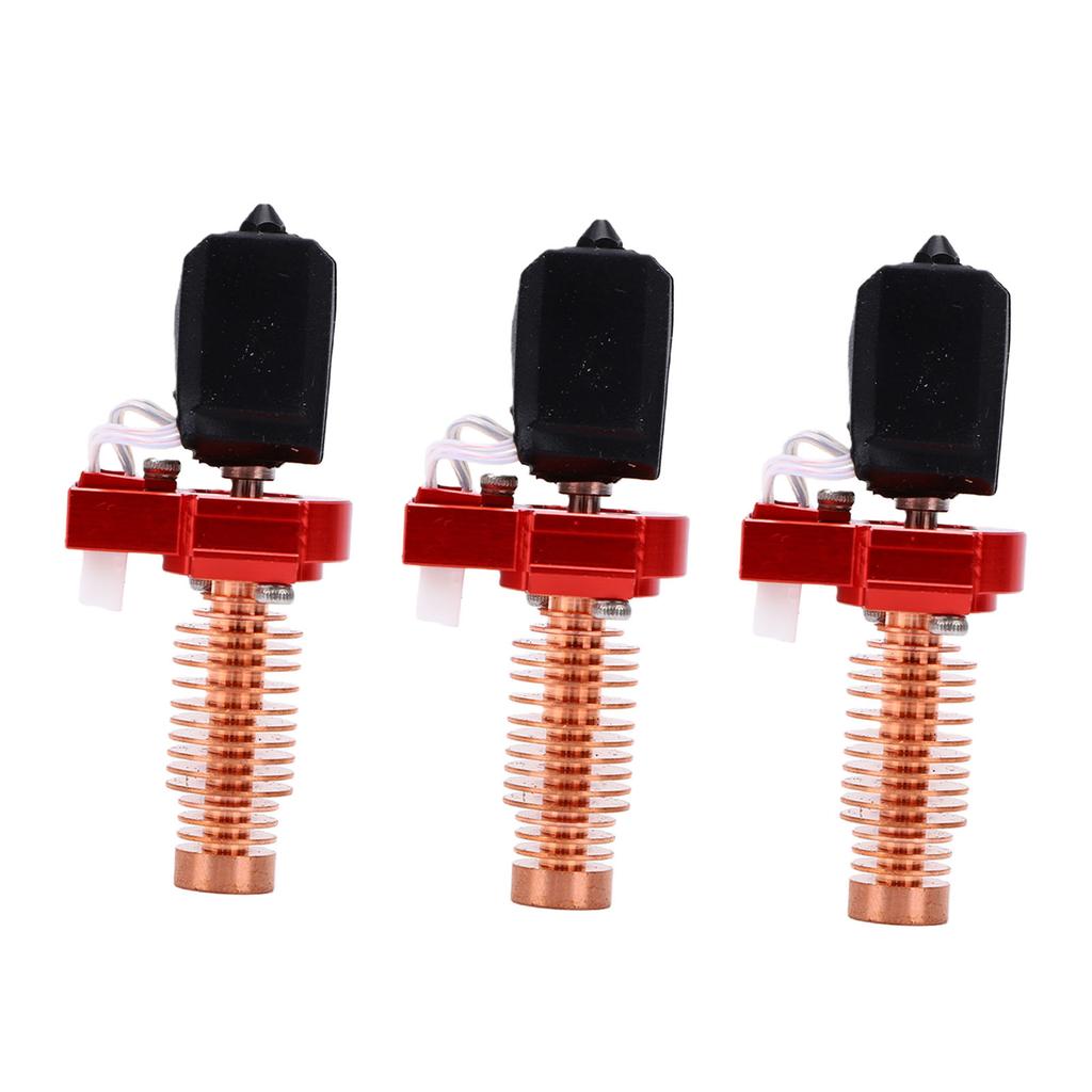 3 Stück Hotend-Ersatz für Flashforge AD5M Pro 3D-Drucker 0,25 MM 0,4 MM 0,6 MM Abnehmbare gehärtete Stahl-Düse Keramik