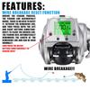 Model Amazon Baitcasting Reel with Available in Pro Rechargeable or Standard Gear Replaceable Drag Force of 7 Balls 1 Shore Night Sea Egi Tai Rubber