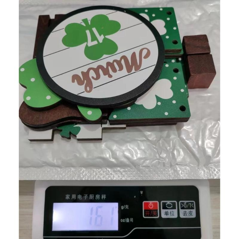 Patricks Day Decorations,Patricks Tiered Tray Decor,Irish Wood Signs,Rustics Shamrocks Items,Patrick’s Day Decor Set