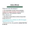 China Factory Wholesal 100% Blackout Day And Night Dual Shade WiFi APP Remote Control Smart Motorized Zebra Blinds For Window