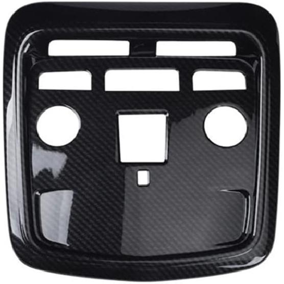 Carbon Fiber Look Interior Center Console Dashboard Panel Trim Cover for Cadillac ATS 2013-2019 ABS Plastic Dashboard Cover Decoration