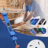 Adjustable Cutting Machine Base Guide, Circular Saw Guide, Electric Circular Saw Milling Positioning Clamp For 4'' Dust Cutter