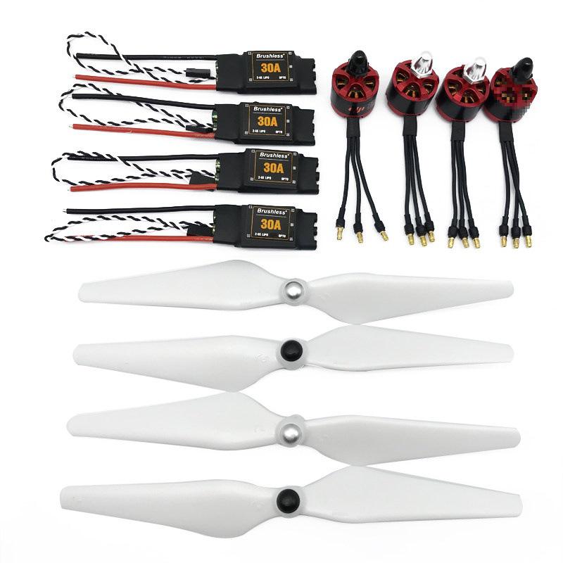 F450 Power System: 2212 920KV Brushless Motor, 30A ESC, 9450 Self-Locking Propeller for F550 Hexacopter/Quadcopter
