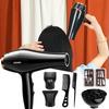800W Hair Dryer Professional Negative Ion Blower Home Use Hot Cold Blow Drying Salon Blower Diffuser Concentrator Nozzle