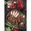 Food Western Cuisine Beef Steak Ingredient Seasoning Poster Print Wall Art Pictures Canvas Painting Living Room Home Decor Gift