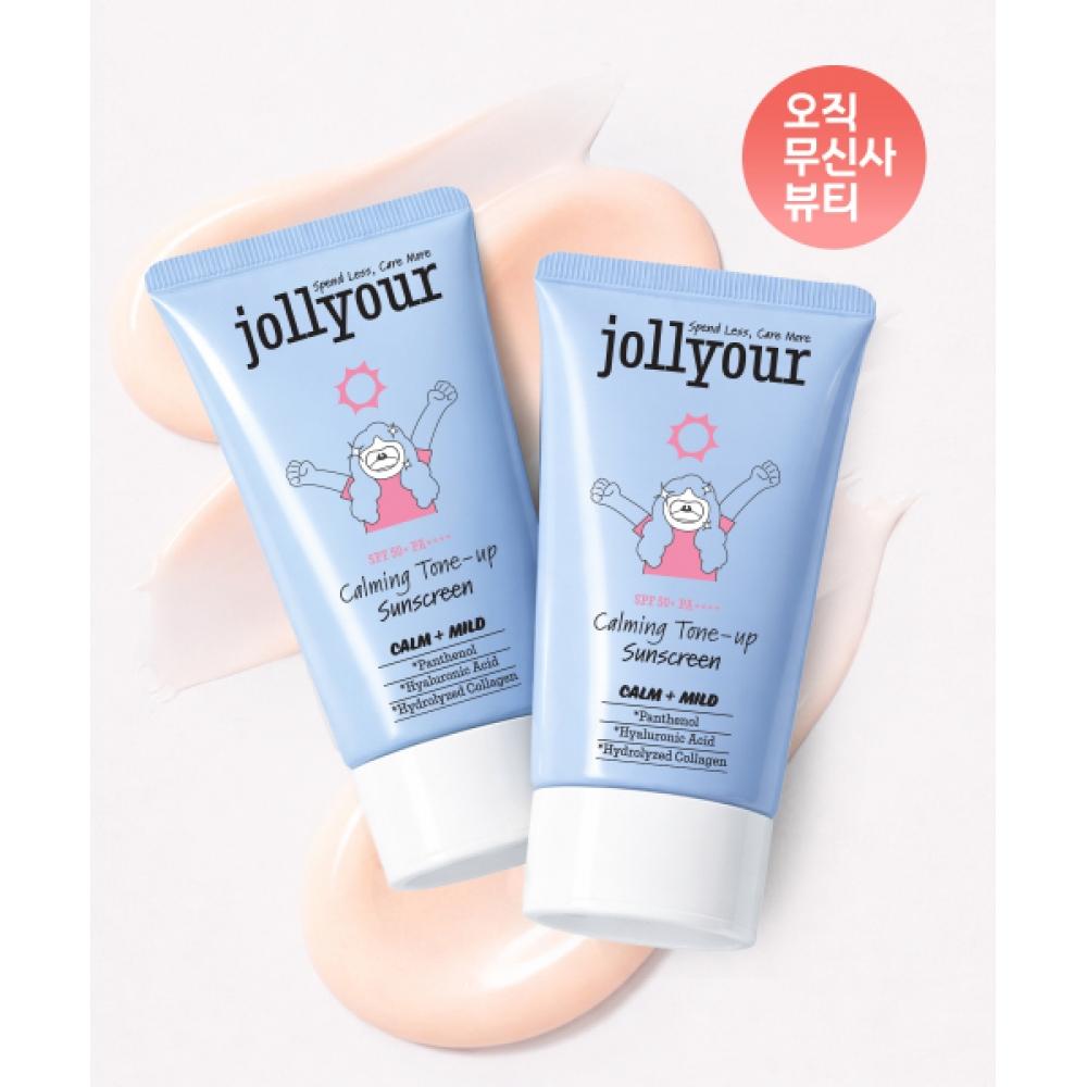 

Jollyour [2pack] Calming Tone Up Sunscreen 50ml NONE