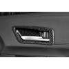 For Toyota Sienna 2021-2025 ABS Carbon Fiber Inner Door Bowl Cup Cover Trim 2pcs
