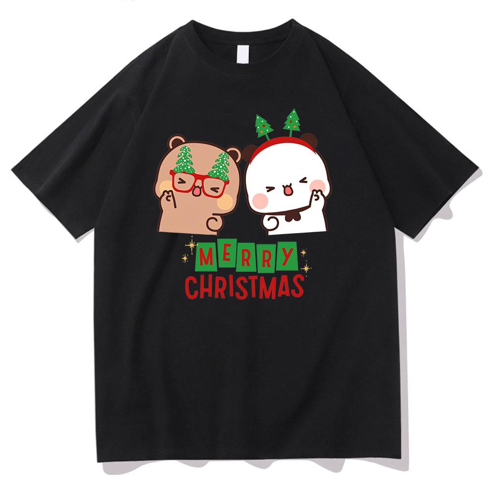 Bubu Dudu Xmas T-shirt Grunge for Spring/Summer Fashion 100% Cotton Tshirt Funko Pop Men/women High Quality Short Sleeve Clothing
