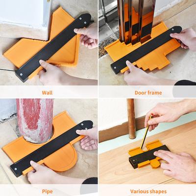 Shape Plastic Profile Gauge Irregular ABS Plastic Contour Gauge Profile Ruler Mark Measure Tool 6 Inch/10 Inch