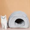 Legowisko dla psa i kota Okrągły pluszowy kotek Ciepłe legowisko do spania Legowisko dla kota Igloo Cave House