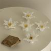 Cute Lily Shape Glass Fragrance Ornament Appearance Girl Pink Flowers Ins Wind Glass Fragrance Ornament