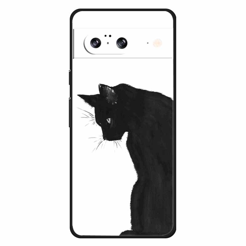 Für Google Pixel 8 / 8pro Hülle Weiches Silikon Löwe Eule Luxuriöse Rückabdeckungen Für Google Pixel 8 Pro Hüllen Pixel8 Cartoon Schalen