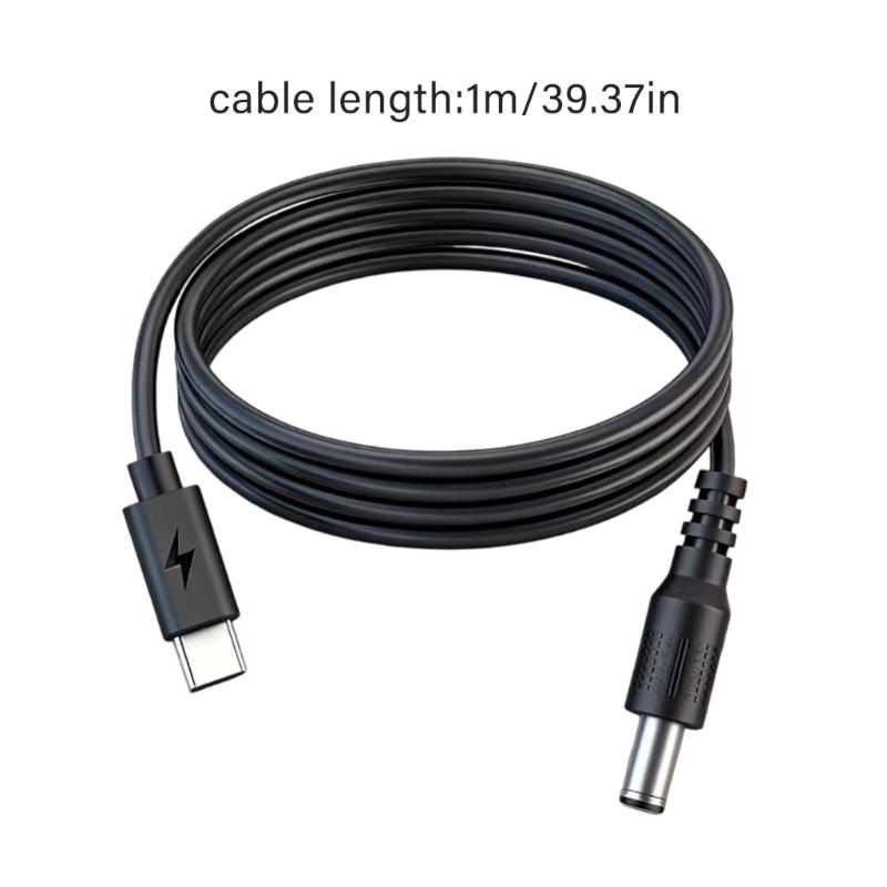 Universal USB Type C to DC5V Adapters Cable Kit Includes 14 Connectors for Charging Routers Cameras LED Lights