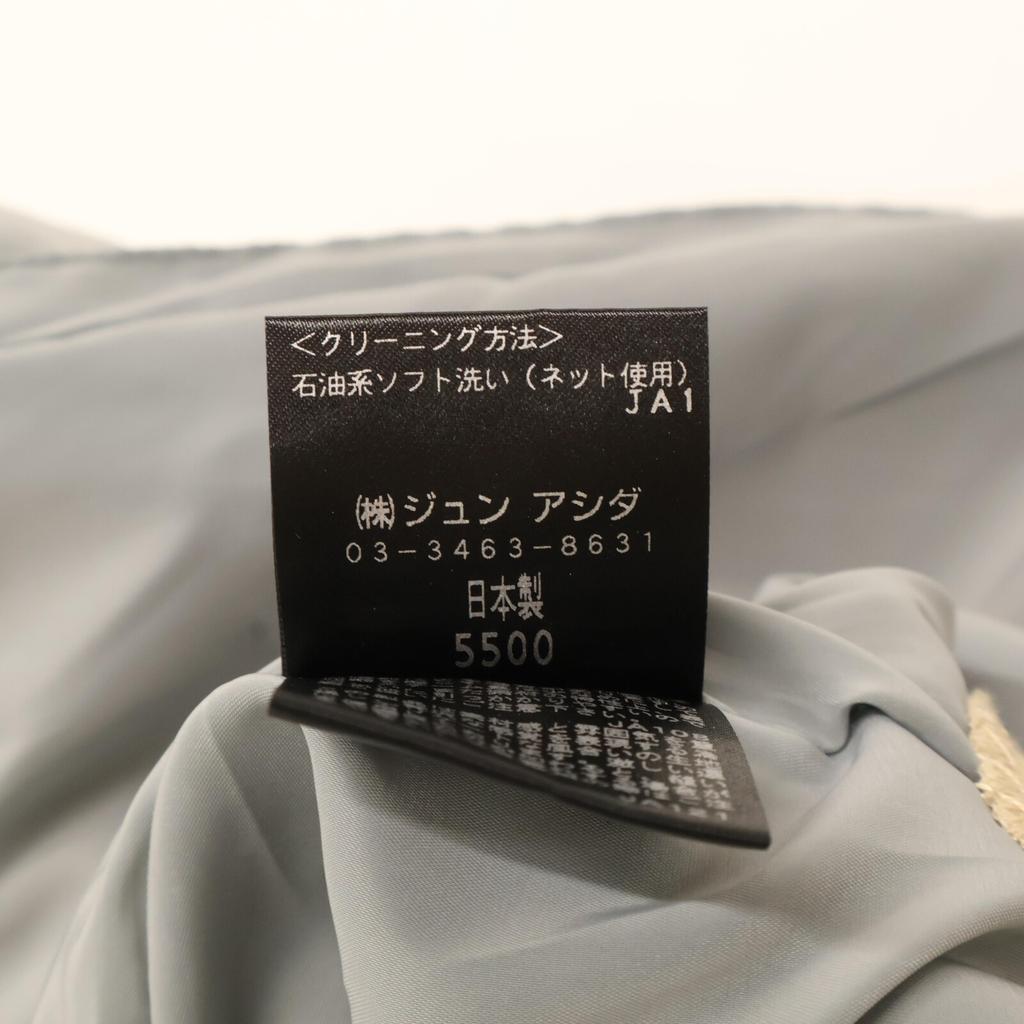 TAE ASHIDA [Good condition/24 year old] TJ4721 Gathered sleeve velour Jacket *There is no size notation. blueUsed