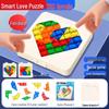 Smart Heart IQ Challenge: Cross-Border Brain-Burning Jigsaw Puzzle for Logical Thinking & Education