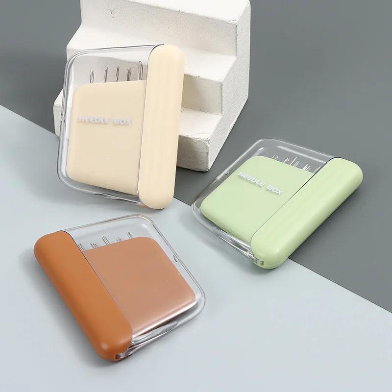 Magnetic sewing box, household sewing artifact, needle and thread storage box set