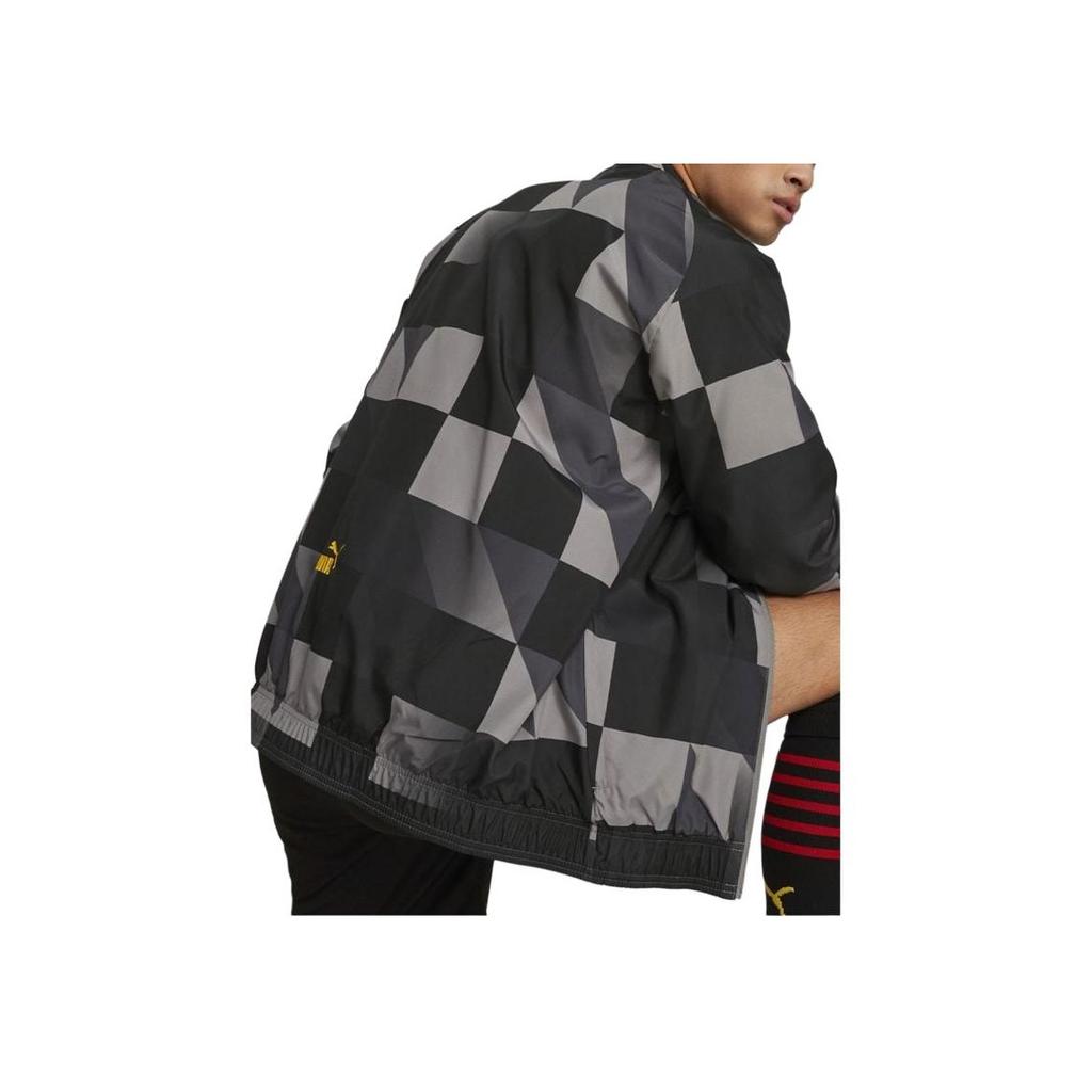 Puma Manchester Prematch Comfortable Versatile Stand Collar Jacket Men Jacket Gray 769468-15