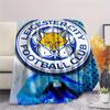 1pc leicester city Print Flannel Blanket, High quality Comfortable for All Seasons, Home Decor, Warmth and Comfort, Perfect for Christmas Gifts70