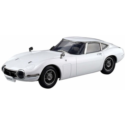 

Aoshima Bunka Kyozai 1/32 Scale The Snap Kit Series Toyota 2000GT Pegasus White Pre-Colored Plastic Model Kit 05A