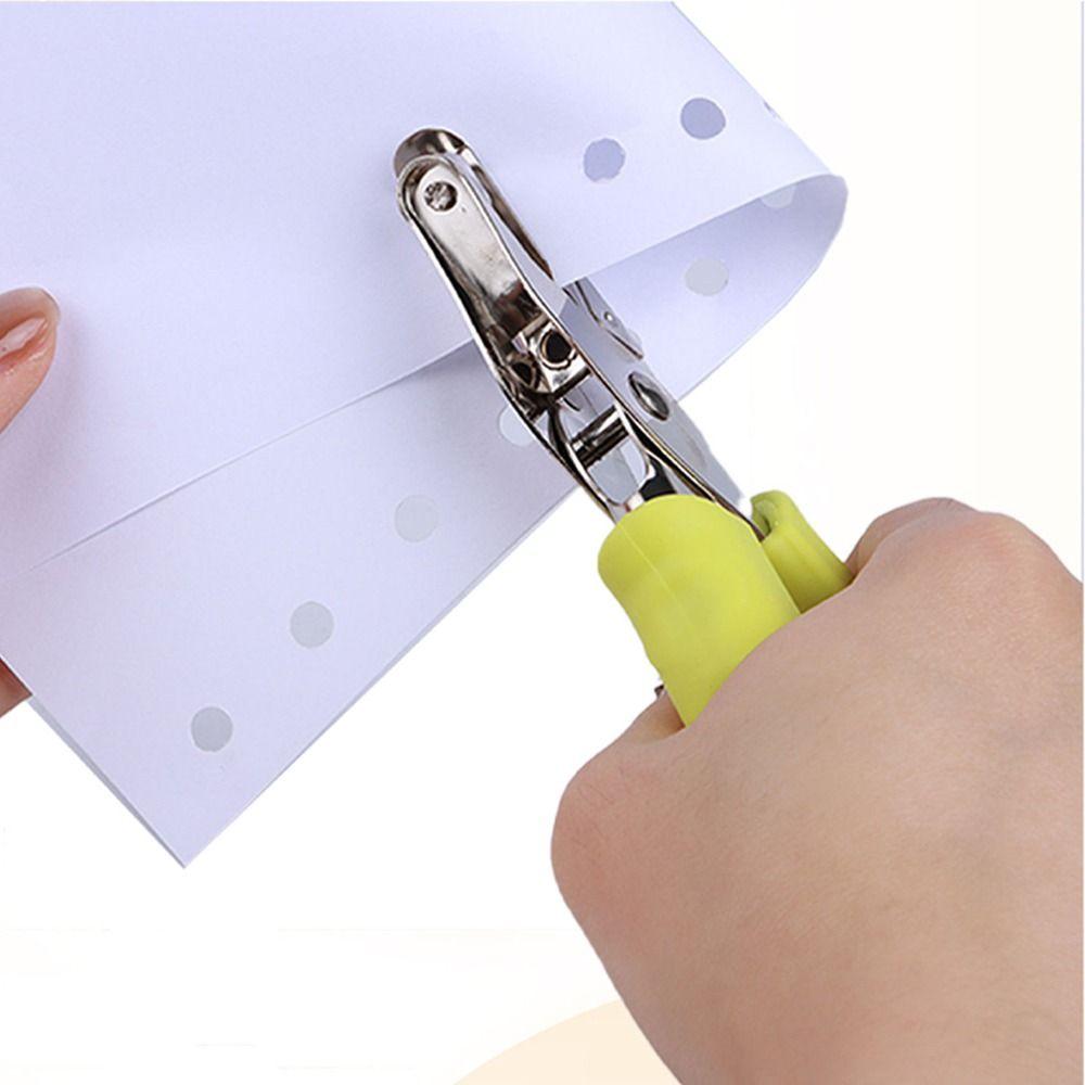 2Pcs 3/6mm Handheld Hole Punch Creative Punch Plier Single Hole Punching Machine  Craft Scrapbook