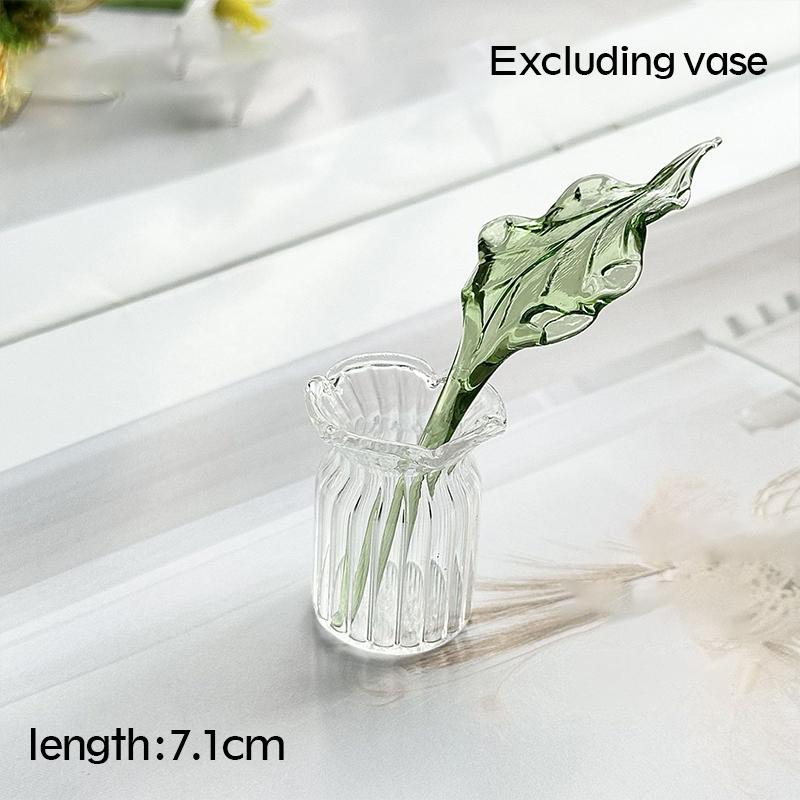 

Tulip Glass Ornament Simulated Flower Bouquet Gift Healing Series Girlfriend Life Is One Thousand Times Spring and Bright