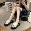 Women's Sandals Summer 2026 New Gladiator Fashion Outdoor Soft Comfortable Beach Shoes Thick Heel Platform Casual Roman Sandals