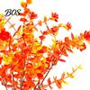 Long Lasting Fake Plants Fall Artificial Flower with Eucalyptus Leaf, Lifelike Faux Plants, Decorative UV Resistant for Autumn Thanksgiving