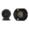 12V 13Pin Trailer Plug Socket Connector Adapter Bracket for Trailer Caravan Towing Towbar