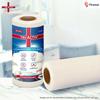 Tri-Activ Washable Reusable Kitchen Towel Roll Pack of 2 | 80 Pulls Per Roll 160 Sheets | Absorbent Non Woven White Kitchen Tissue Roll