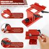 Sharpening Tool Rest Jig, Angle & Height Adjustable Sharpening Jig Tool, Manual Bench Grinder Tool Rest, Aluminum Alloy Sharpening Tool Rest Jig