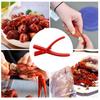 Crawfish Shelling Pliers Food-Grade Plastic Seafood Opener Tool for Easy Shelling Shrimp And Crawfish Tail Meat Removal with Nail