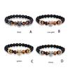 Stone Man Bracelet Portable Replacing Elastic Animal Shape Flexible Stylish Smooth Easy Matching Bangle Ornament