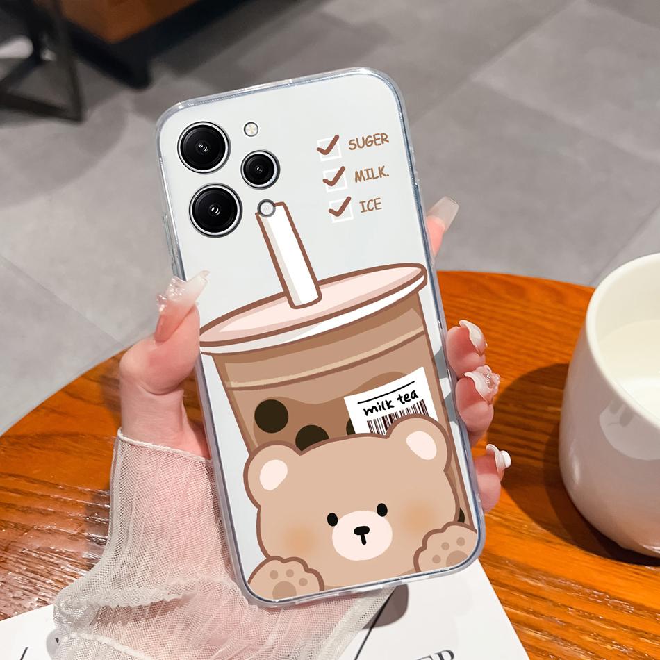 

For Redmi 12 4G Phone Case Dreamy Butterfly Soft Slim TPU Silicone Transparent Lightweight Shell For Redmi12 4G Protective Shell Redmi 12 4G