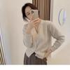 Women's 2024 V-Neck Cardigan Sweater - New Spring & Autumn Lightweight Knit Design
