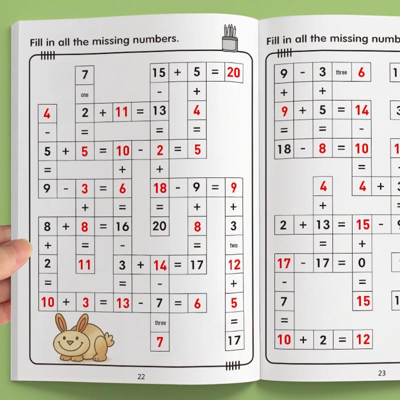 Cross-Border Digital Arithmetic Workbook: Fun Addition & Subtraction Practice