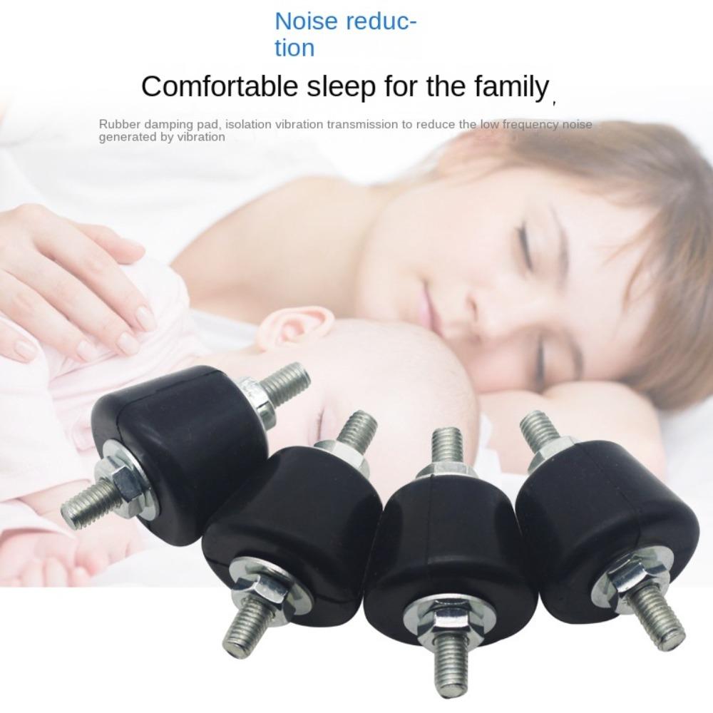 4Pcs Cushion Anti Vibration Rubber Mount Damper Air Conditioner Bracket Shock Pad Cushion  Roofs