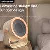 Household Bedroom Small Fast Heating Warm Air Blower Intelligent Electric Heater Winter Office Desktop Heating Fan