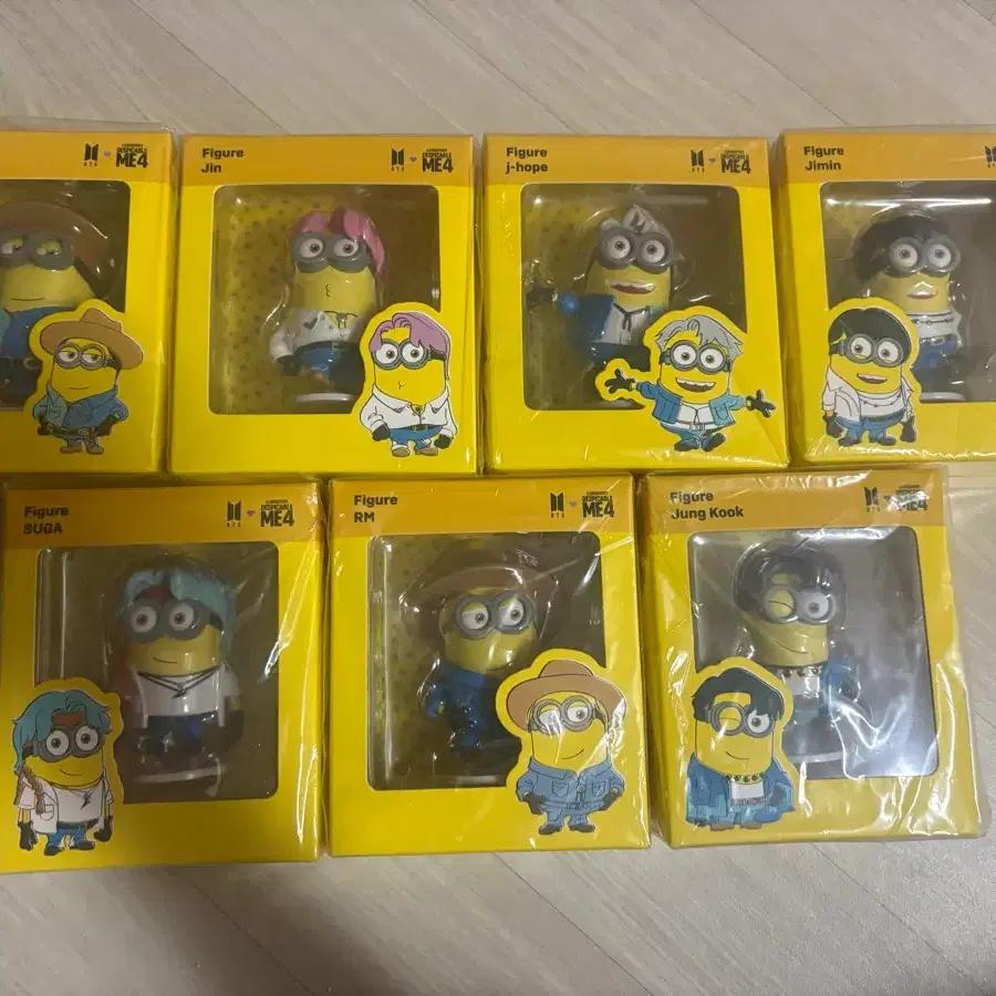 BTS Minions Figure Set Sealed