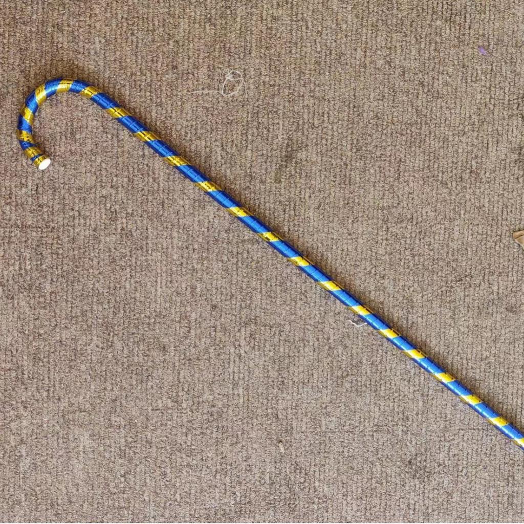 Princess Magic Wand Scepter King Cane Sorcerer Wand Cleopatra Queen Pharaoh Scepter Prop Snakehead Staff