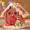 Christmas Gingerbread Small House Pendant Creative Xmas Tree Decorantions Hanging Ornament New Year Gift Home Decor 2023