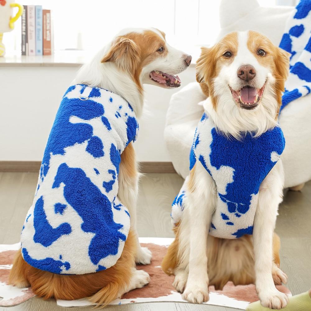 Vêtements chauds en peluche universels transfrontaliers automne/hiver pour animaux de compagnie, chiens et chats