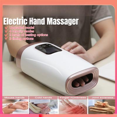Masseur Électrique pour les Mains Compression d'Air Machine de Massage des Doigts Paume Point d'Acupuncture Équipement de Massage Sans Fil