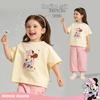 Disney Minnie Girls' Summer T-Shirt & Anti-Mosquito Pants Set