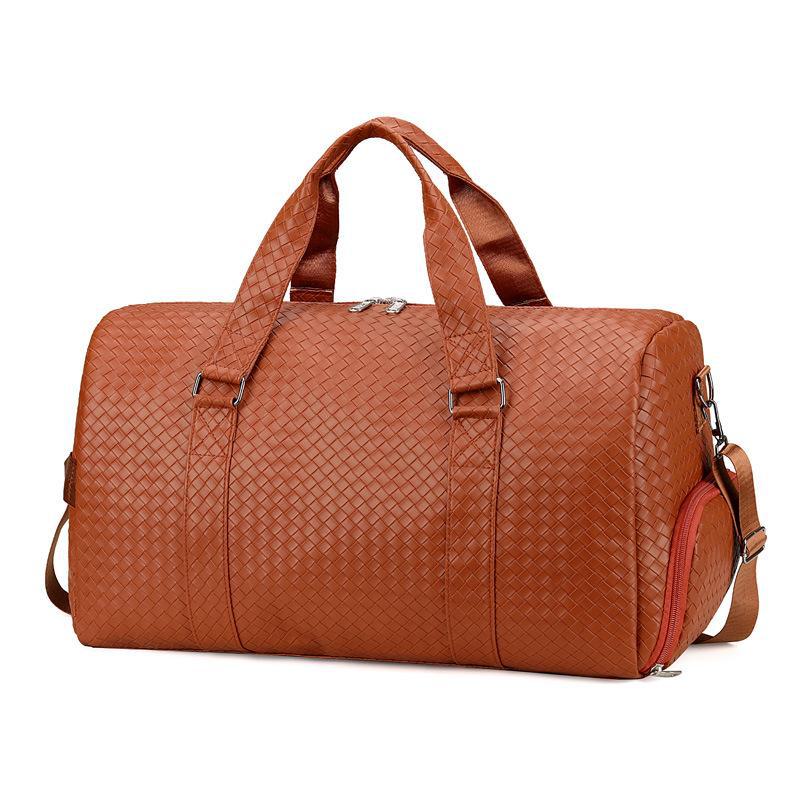 

Водонепроницаемая дорожная сумка большой вместимости с функцией сухого и влажного разделения, портативная конструкция через плечо для коротких деловых поездок и занятий спортом. 20-35L